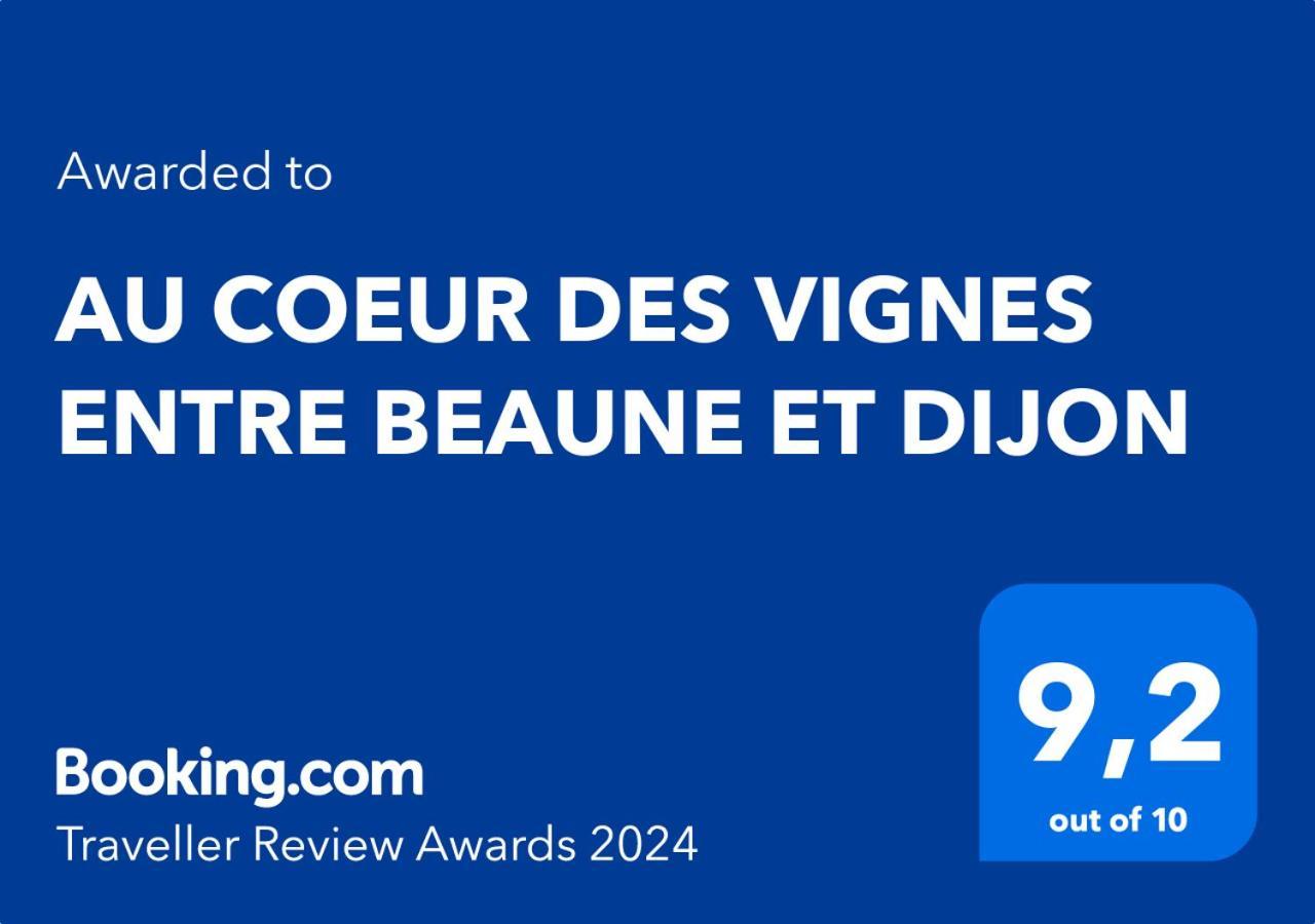 Au Coeur Des Vignes Entre Beaune Et Dijon Villa Montceau-et-Echarnant Eksteriør bilde